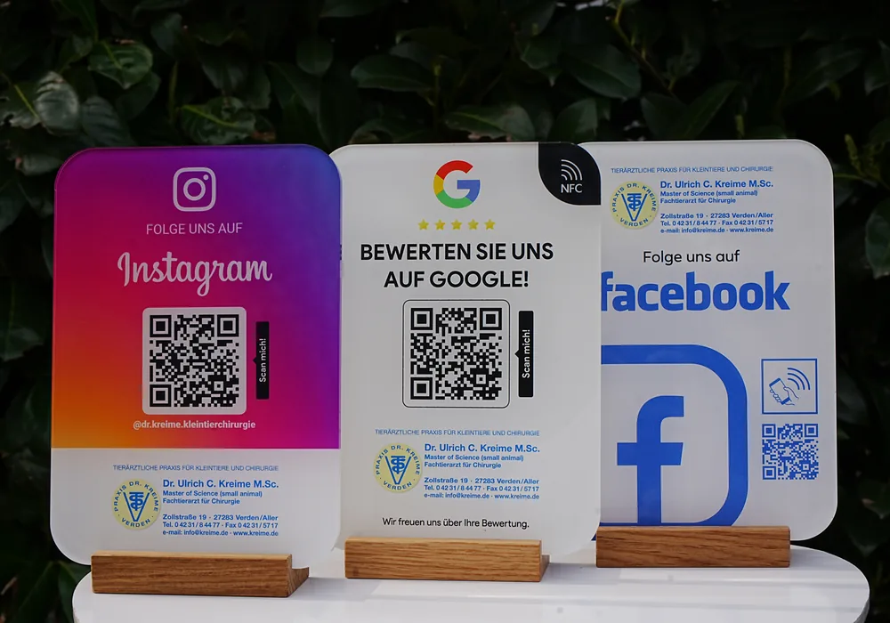 Printmedien für einen einheitlichen lokalen Auftritt